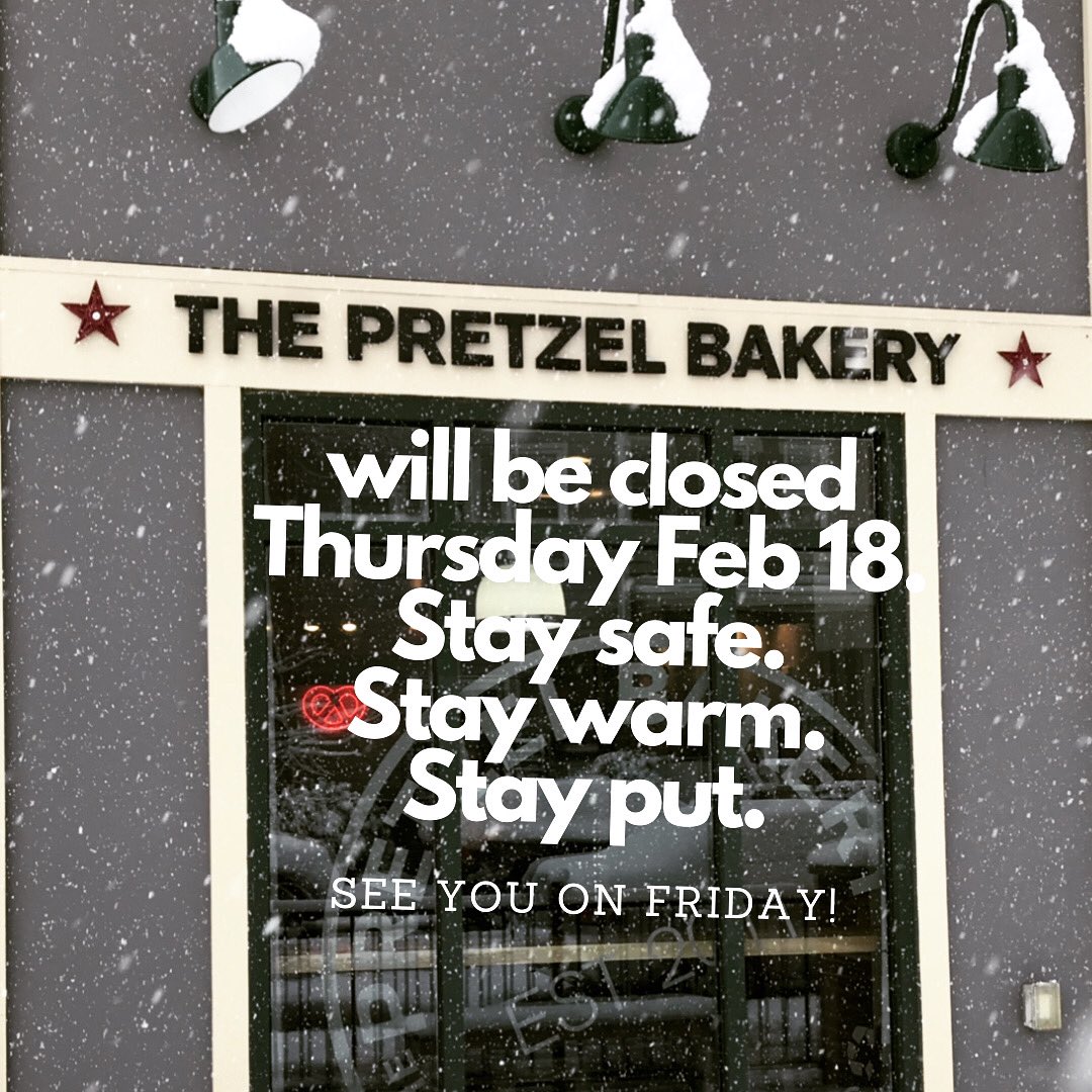 We’ve decided to shut it down today to keep our employees and customers safe.  See you tomorrow!