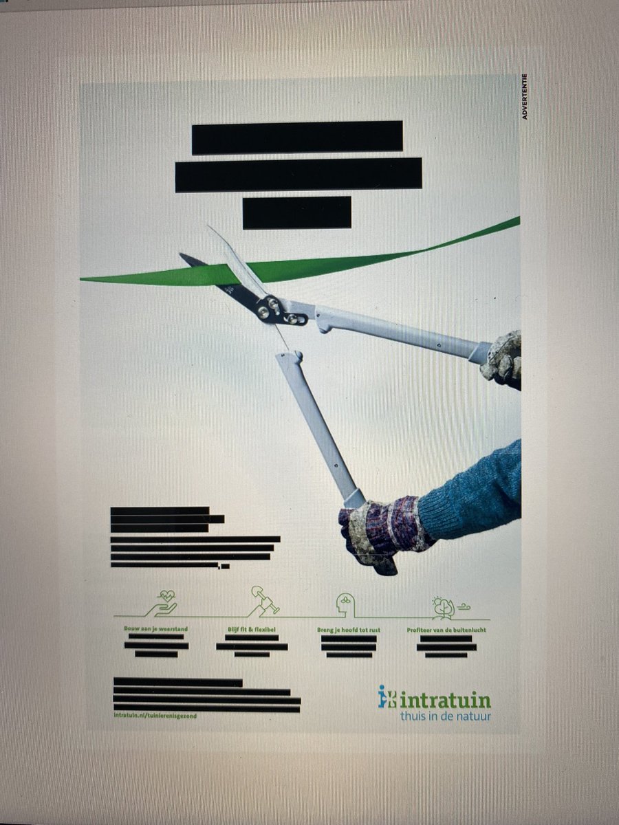 TweetfromLondon's tweet photo. Hallo @intratuin is dit jullie nieuwe reclame of heeft de copywriter een baaldag?  @FD_Nieuws vandaag 🤔 https://t.co/5a2Cj8SgQ3