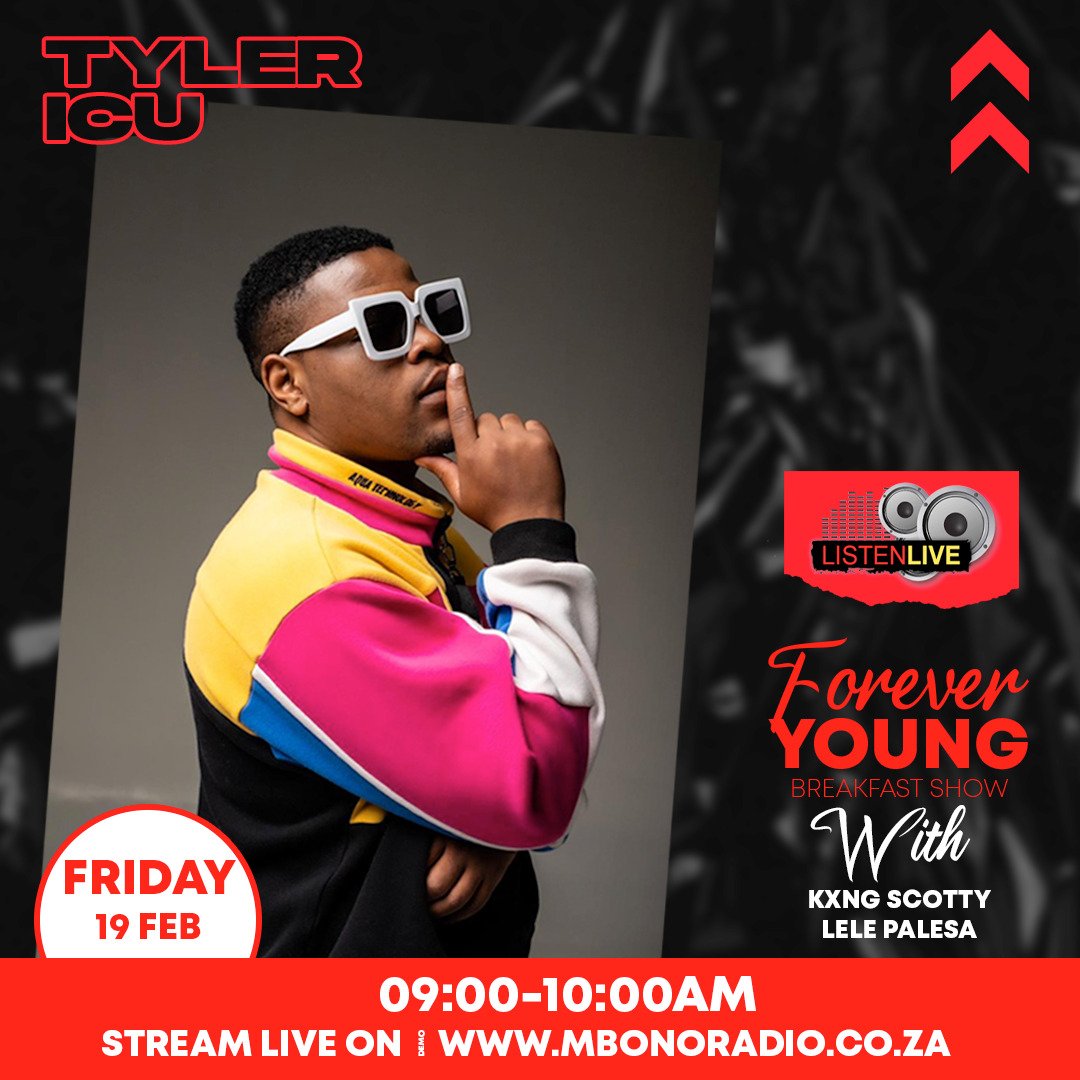 sa_kxngscotty's tweet photo. MORNING DRIVE RADIO 🔥🔥 tomorrow we are joined by @Tyler_ICU talking everything music and #WeFindLove music video 🇿🇦 with myself and @lele_palesa 

From 9/10am streaming live on https://t.co/PSjGpz9APD @Mbono_MediaSA @DjMaphorisa https://t.co/rvgPYVm3if