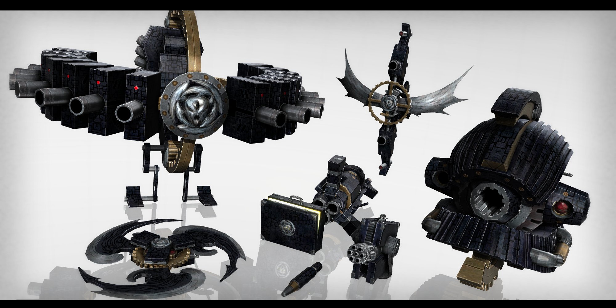 歪んだむ 脳ミソgun Lance シャンフロのサイナの化粧箱のイメージはコレ Dmc4よりダンテの遠距離武器が１つ 災厄兵器パンドラ 設定上 666形態に変形し それらは使用者のイメージや記憶が反映される 基本形態は真ん中のアタッシュケース型
