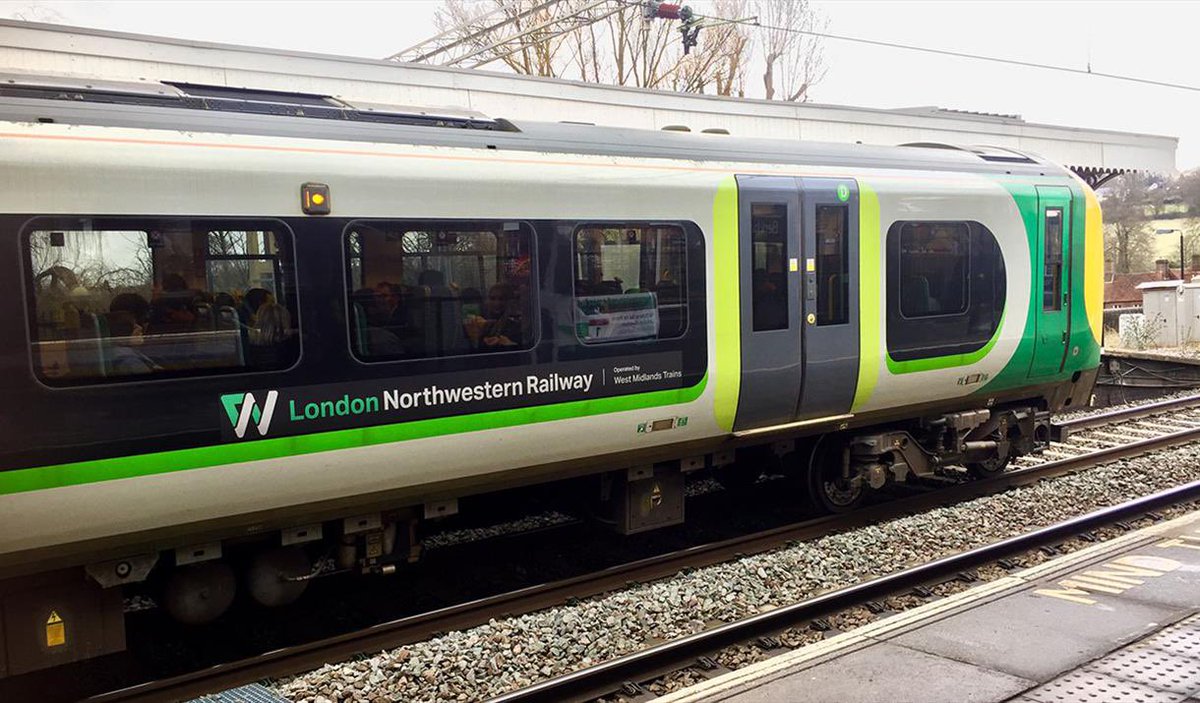 Trains as biscuits. London North Western and viscount  @LNRailway