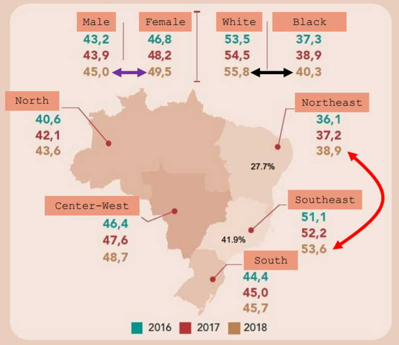 We move onto the case of Brazil, another rapidly growing economy. Andre J. Caetano discusses the gains and losses in Brazilian society. We must understand the importance of gender, race and region.