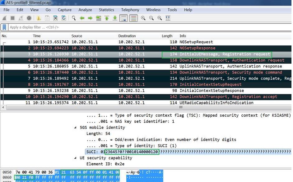 5G ciphered NAS decipher tool ：A python tool to decipher/decrypt 5G ciphered NAS message and export plain 5G NAS into wireshark pcap file   github.com/jimtangshfx/5G…
