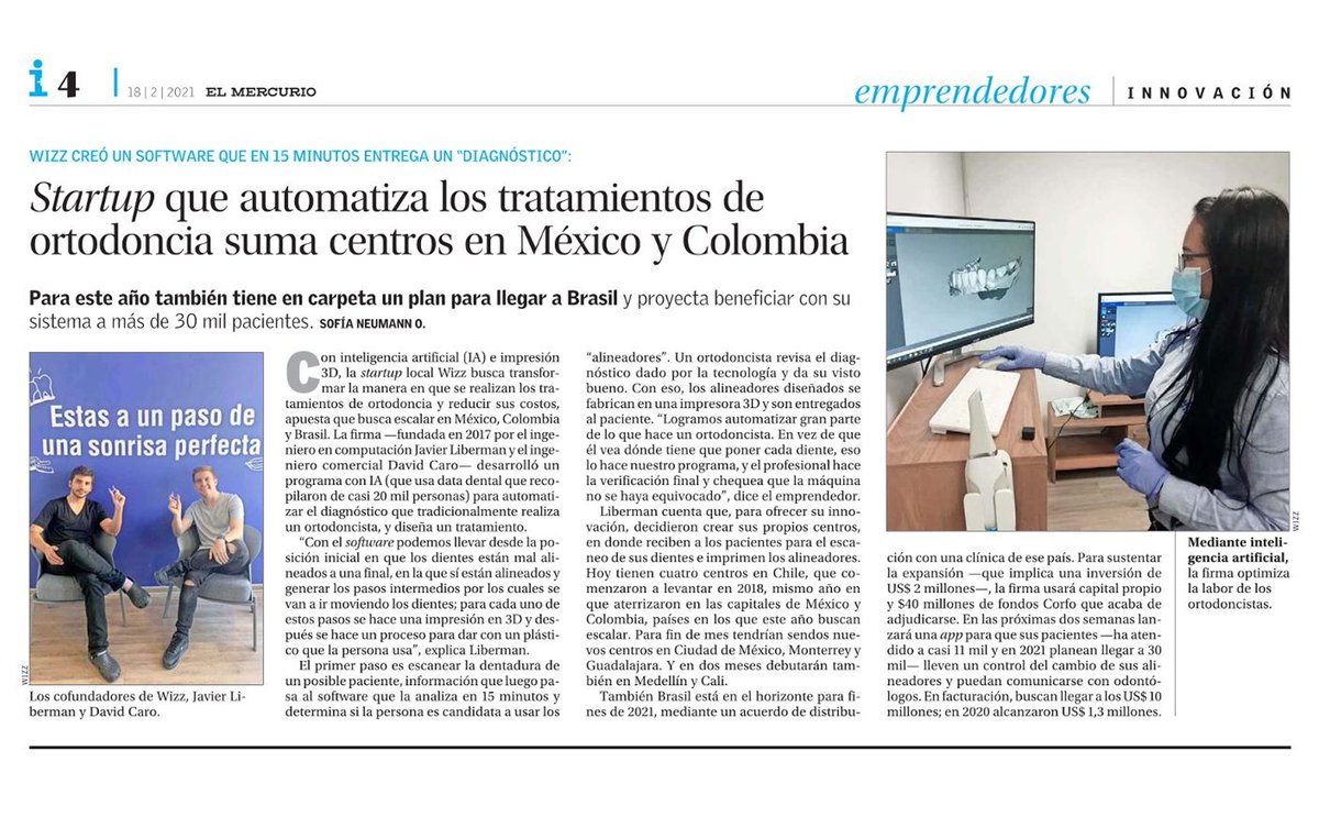Corfo's tweet photo. ¡A la conquista de mercados extranjeros! Estos 3 emprendimientos apoyados por #Corfo expandirán sus operaciones a otros países de latinoamérica 🇨🇱✈️ Conoce sus historias:
#Drimkip: https://t.co/dU4ijFkUKu
#Buup: https://t.co/ZbftlTDkEr
#Wiiz: https://t.co/cXOjx6UQoo https://t.co/8N14kDtu9v