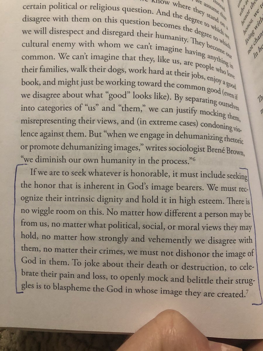 JenSharbono's tweet photo. After looking at Twitter today, I felt discouraged about all of humanity. Then read these words by @sometimesalight and I’m committing my mind to see the image of God in those whose policies/words I despise. God, help me. https://t.co/W5jQ60ejCQ