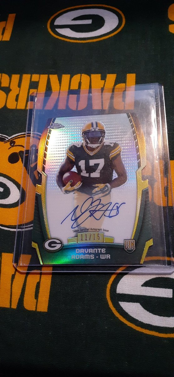 phnatk0031's tweet photo. @huntsaa7 Davante Adams numbered 11/15 https://t.co/UkCpvq1GIX