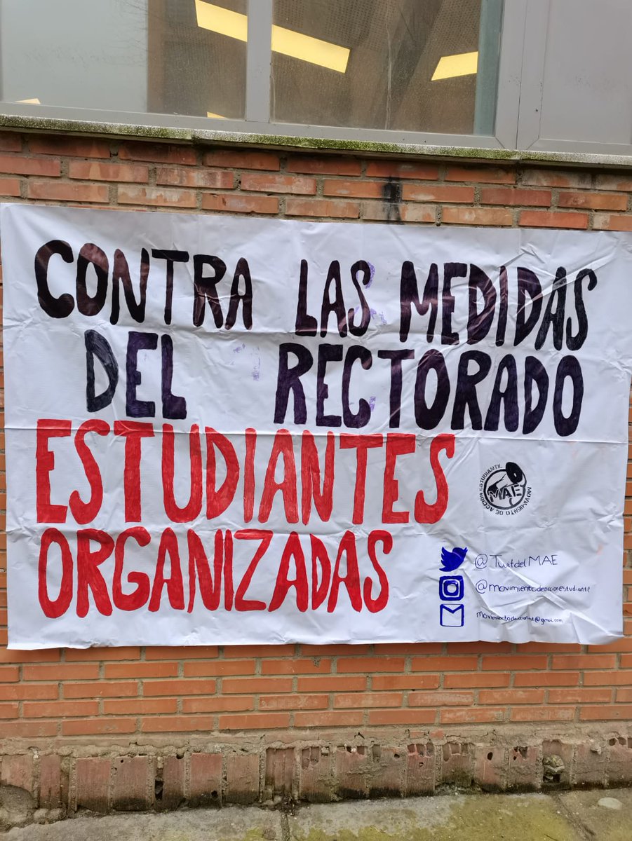 TwitdelMAE's tweet photo. 🔴Esta mañana hemos estado en el campus de Reina Mercedes denunciando la ⚠️FALTA DE SEGURIDAD⚠️ que hemos estado sufriendo en los exámenes presenciales de la @unisevilla.
📢 Por unos #examenesseguros‼️
#rectorusdimision https://t.co/MJWzzYZatd
