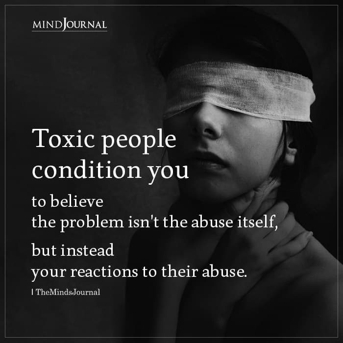 TheMindsJournal's tweet image. Toxic people condition you to believe the problem is with you.

#mindjournal #toxic #problems