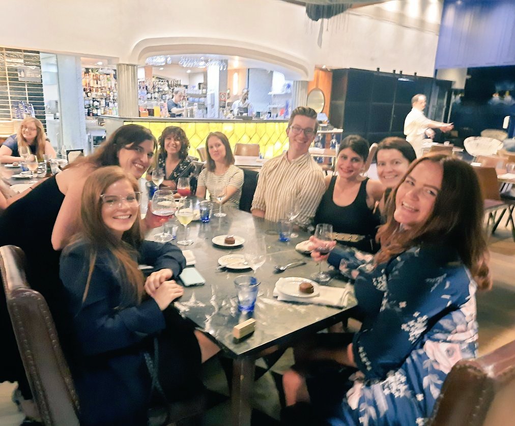 #AusEpi21 Dinner Sydney 🖤 @smallscientist_ <a href="/verpetrova/">Veronika Petrova</a> <a href="/BraydonSci/">Braydon Meyer</a> <a href="/AmandaKhoury9/">Amanda Khoury</a>