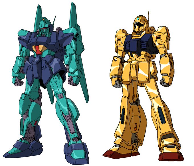 百式とネモの色を入れ替えるとネモの方が強そうに見える、気がする。
#Zガンダム
#塗り絵 