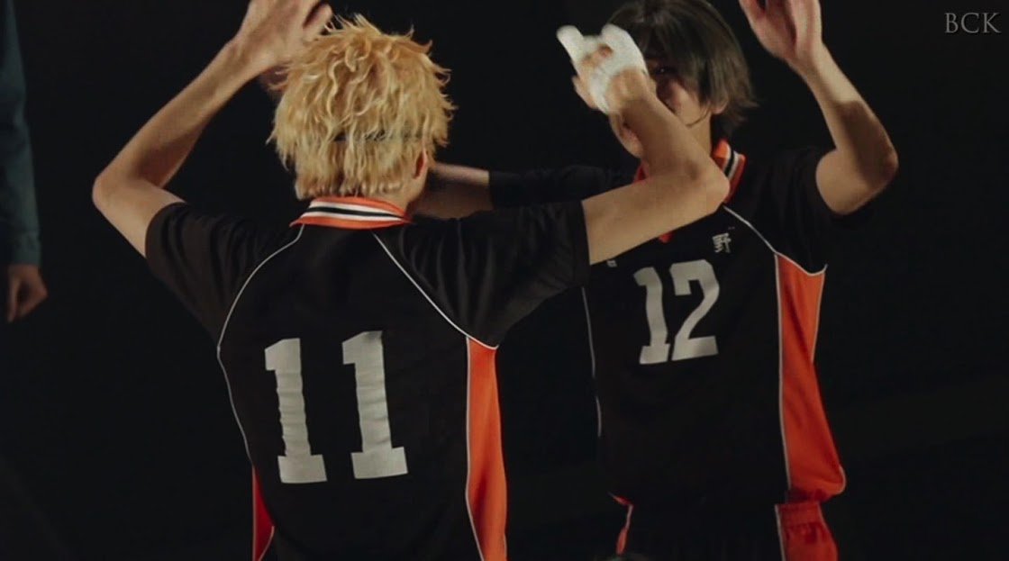 med__qb's tweet photo. Redraw a scene from Haikyuu Engeki https://t.co/lHCGDYZTZF