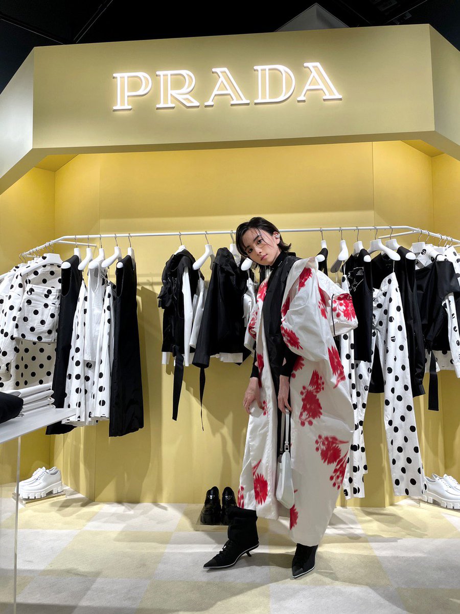 Prada pop up store♦️♣️

#PradaSymbols
#PradaCleo
#PradaSS21 
#板垣李光人

from staff