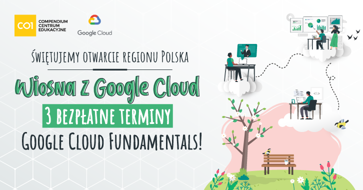 Compendium_CE's tweet photo. W marcu, kwietniu i maju uruchamiamy 3️⃣ terminy autoryzowanego szkolenia #GoogleCloud  Fundamentals ☁️ zupełnie bezpłatnie 🆓 (standardowa cena tego kursu wynosi 2250zł netto) 😲

Nie zwlekaj i zapisz się już dzisiaj❗️❕❗️
#WiosnaZGoogleCloud 👇👇👇
https://t.co/daRu3hIr9E https://t.co/YPUvs9Slm7