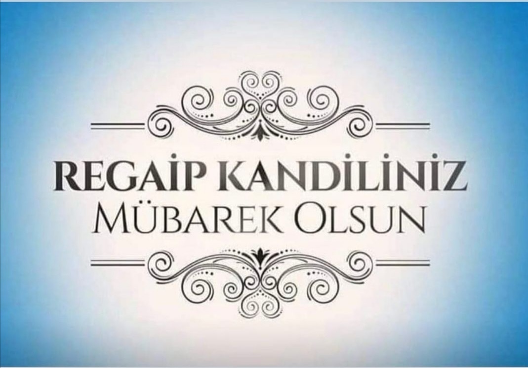 Cumleden herkezin kandili mubarek olsun   bugun calismiyorum sadece vahsap mesajlariniza cevap verebilirim