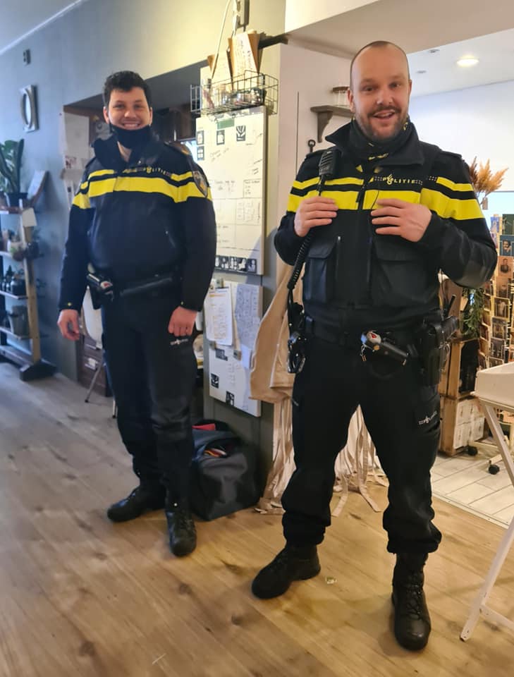 Melding politie Dubbele Buurt Gouda