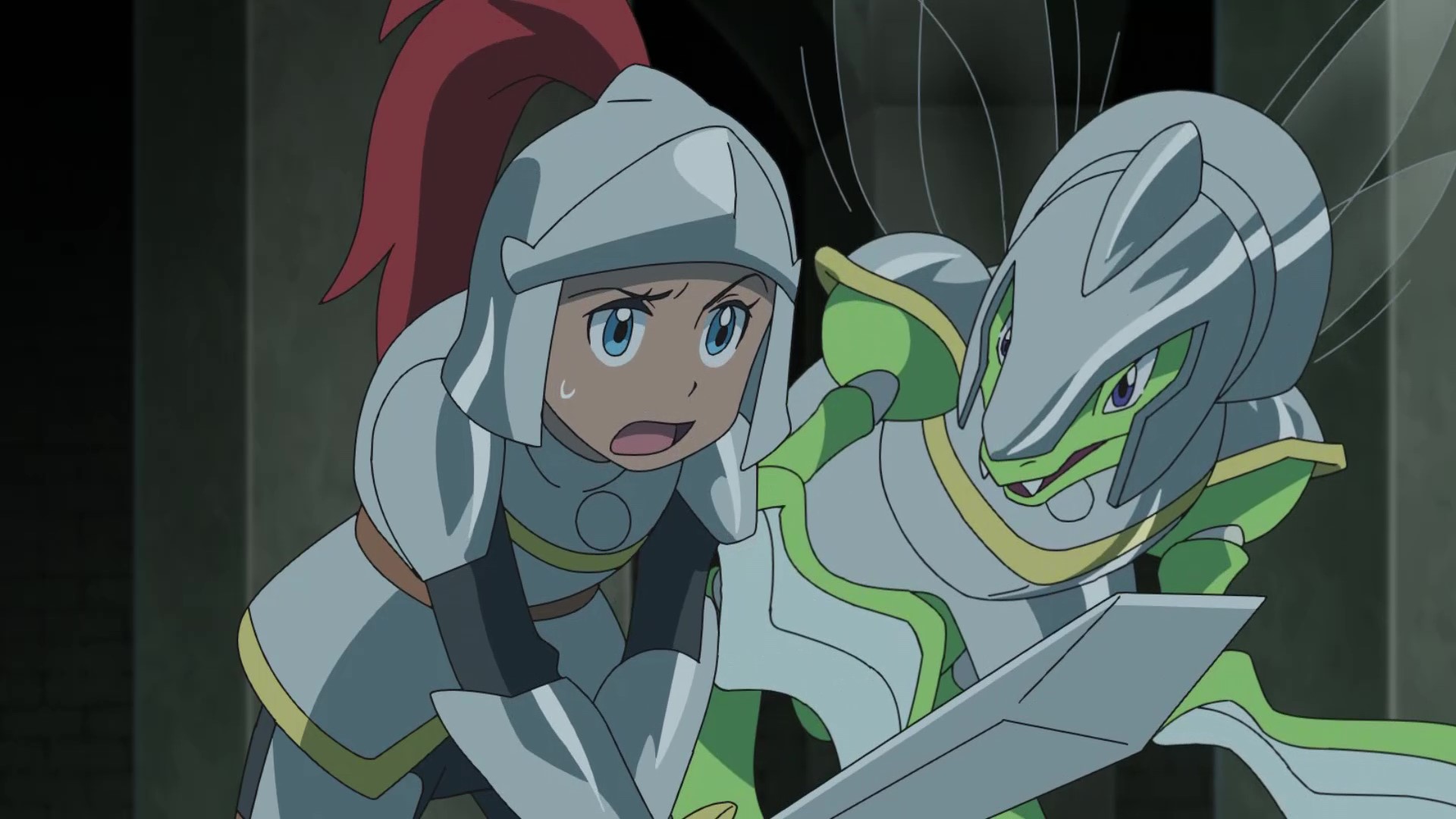تويتر アニメ ポケットモンスター 公式 على تويتر アニポケ ハイライト カモネギ と ストライク そしてサトシとゴウも鎧をつけて挑んだ修練 3つの修練クリアに必要なのは 強さだけではなく カギとなるのは ガンピ がモットーとする騎士道でした
