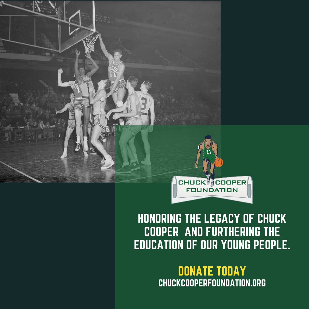 Chuck Cooper FND. tweet media