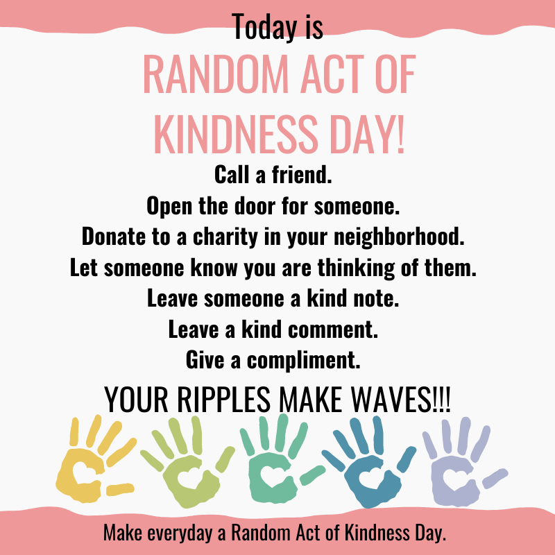 KinsellaMagnet's tweet photo. It is Random Act of Kindness Day Kinsella!!!! https://t.co/voOAyDcGmp