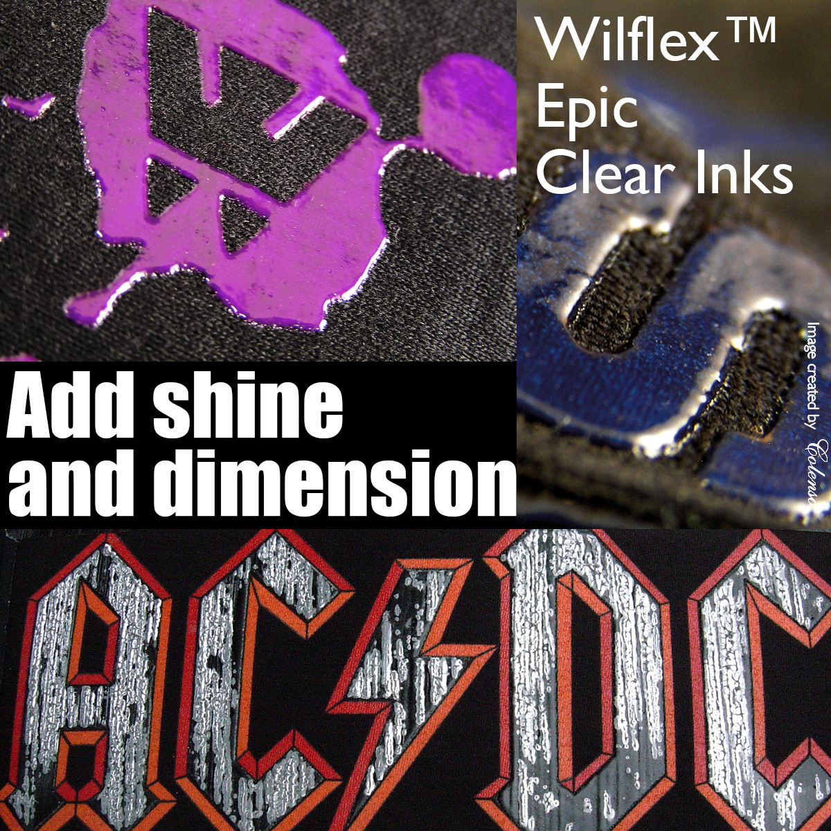 ColensoScreen's tweet image. Wilflex Inks
Epic Clear Inks: Create a functional or dimensional feature to #screenprinted designs.
Available @ColensoScreen 
Tel: 01928 701356 or email sales@colenso.co.uk.
#apparel #textiles #sportsapparel #screenprint #tshirts #streetwear #screenprinter #screenprintingsupplies