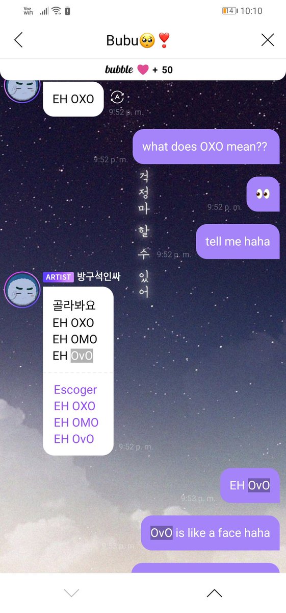 Moonlight_4_bts's tweet photo. y pensar que taeyong pregunto por bubble sobre su nombre de Instagram y no lo sabíamos jajajaj🤡 https://t.co/5fLozPsucM