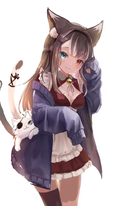 #ぬこなつなぁと
途中経過です♪
ずっと配信見ながら描いてました♡♡(∩'∀`)∩
本物のかわいさに近づけるように清書頑張る!!(*'ω'*) 