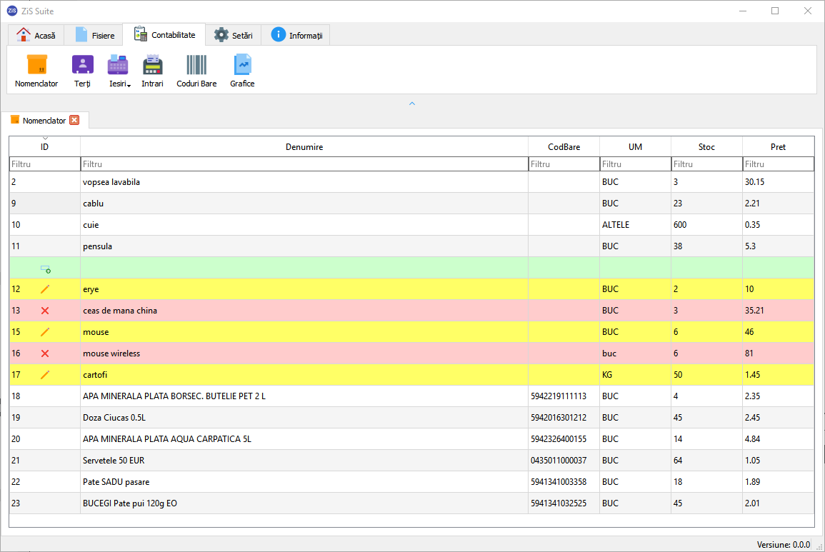 ZiS Suite ERP Nov. 2015—Sept. 2017 A cross-platform desktop ERP suite. Abandoned due to most projects moving into the cloud.