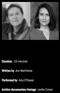 The_New_Theatre's tweet image. #TBT Day 11 of the Fight Back Festival - THE MOVING BRIDGE

Written by Ann Matthews 

Performed by Amy O’Dwyer (@miss_amy_od)

With archive documentary footage from Leslie Crowe

Available to view now for free at takeyourseats.ie/plays
#IrishEvents #IrishTheatre #SaveTheArts