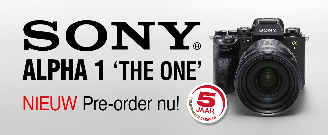 #Sony blijft de grenzen verleggen met innovatieve technologie. De Alpha 1 maakt ongeëvenaarde beeldprestaties en een efficiënte workflow mogelijk, voor uitzonderlijke creatieve vrijheid.

Pre-order de Sony Alpha 1 ‘the one’ nu via deze link:
ringfoto.nl/sony-alpha-1-p…