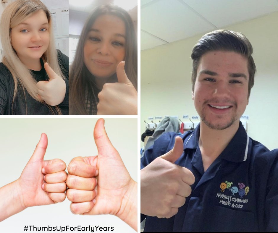 happitotsnurser's tweet photo. Thumbs Up from the management and staff of Happitots Cumbernauld! We just love seeing everyone smiling and loving what they do, we are so proud of them! 
#ThumbsUpForEarlyYears @happitotsnurser @BertramNG https://t.co/NT2YwOXphy