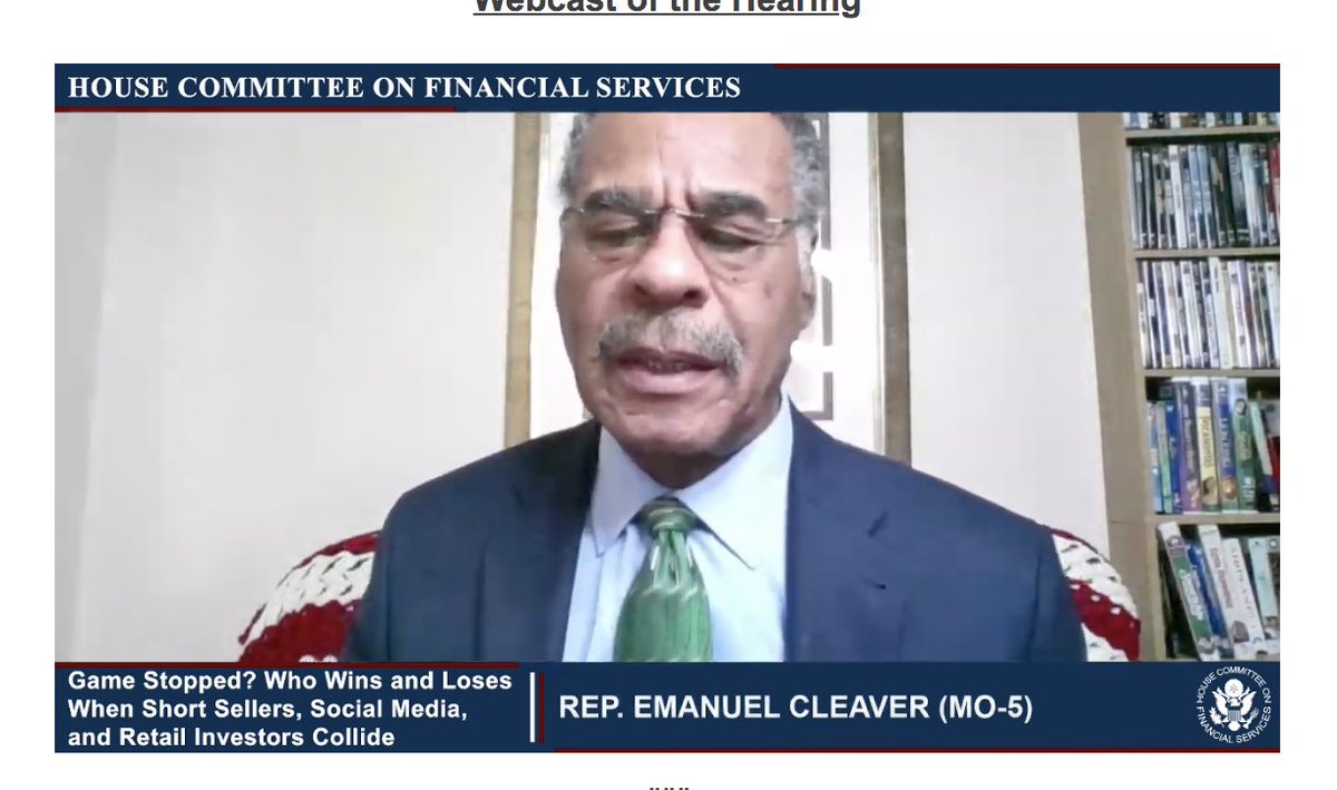 Now  @repcleaver asked Tenev how they came up with the name Robinhood.Tenev said it stands for lowering barrier to entry and make opportunities for people regardless of net worth to be able to get access to markets79/