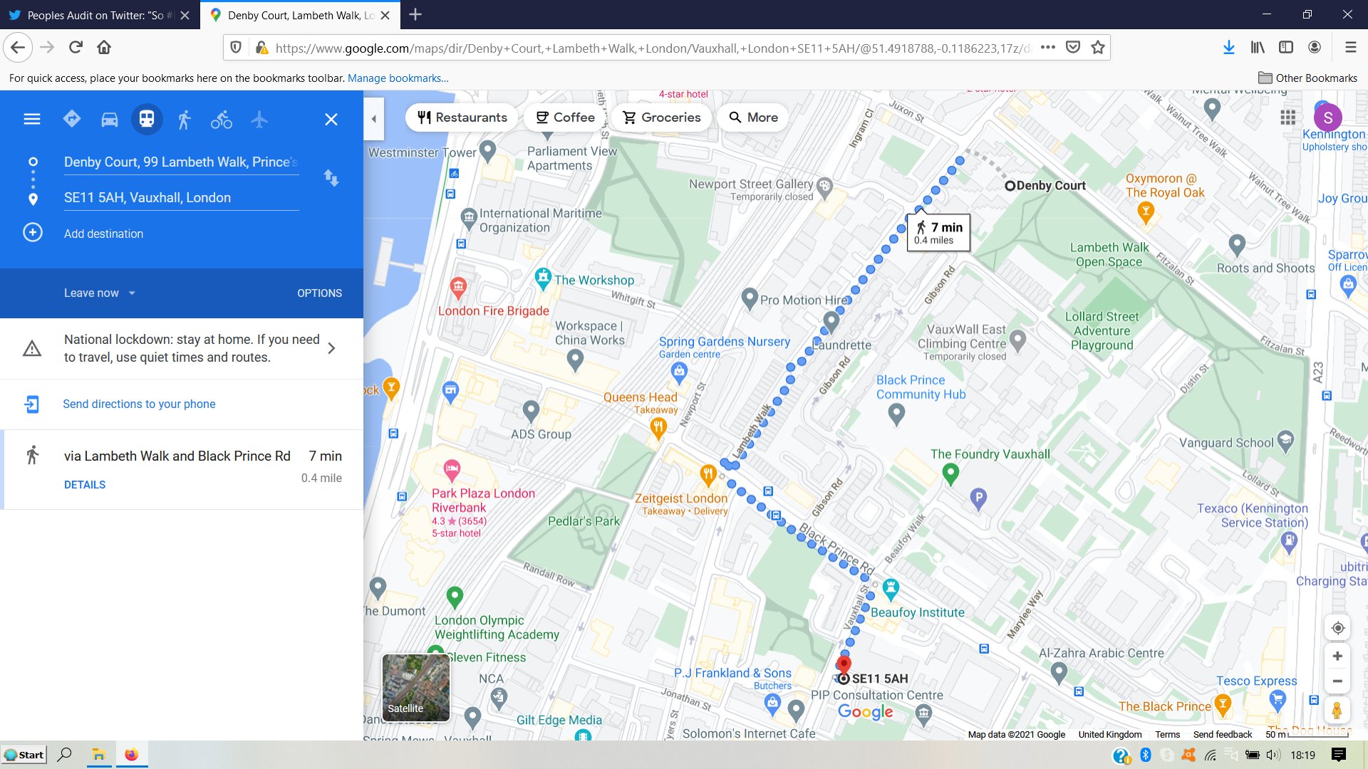 Peoples Audit on Twitter "Whilst Lambeth tell DenbyCourt that they