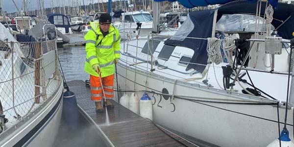 Our marina team is taking advantage of the quieter winter period to invest in a wide range of maintenance tasks across the site alongside using the services of professional cleaning company, CTG Cleaning Services. Read the full details here: premiermarinas.com/Marina-News-Ev…