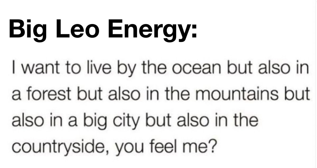 Leo_Tweets's tweet photo. #Leo facts 👏🏼😂 https://t.co/D5gnpD5F0X