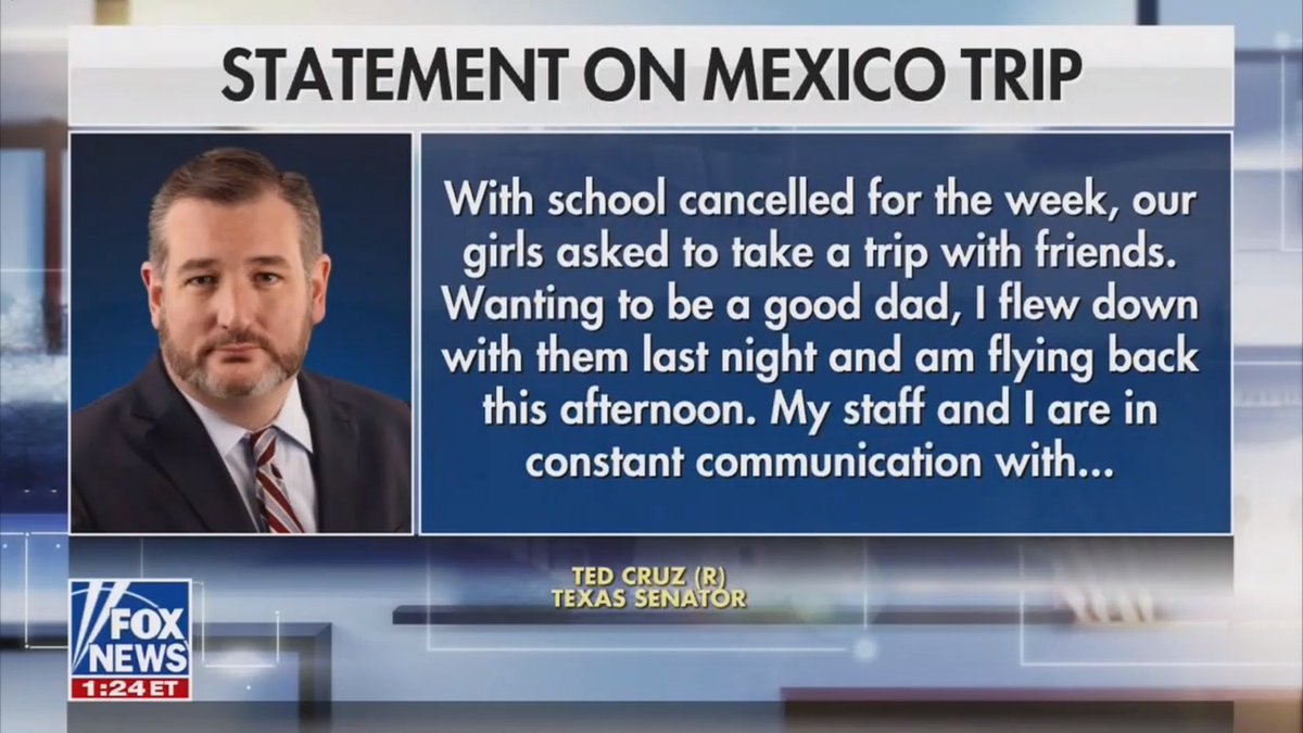 Cruz throws his daughters under the bus