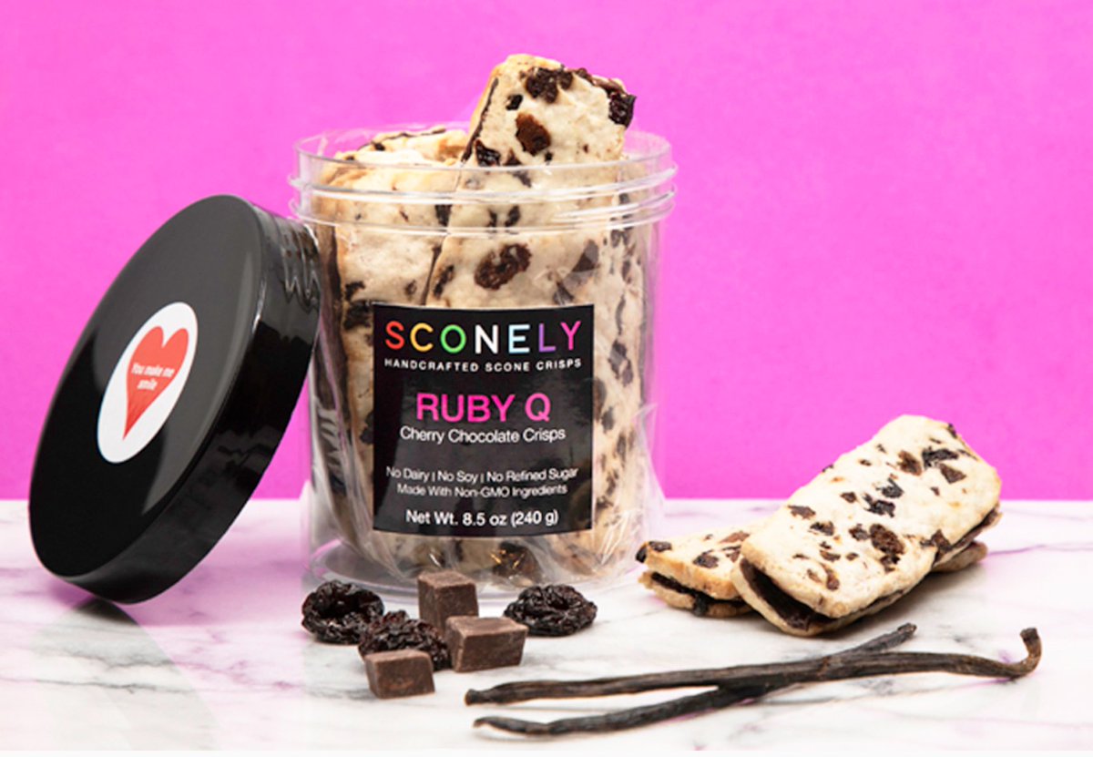 Thanks to Julia Friedman <a href="/SconelyLA/">Sconely</a> for donating a yummy prize for our last TN Zoom on 2/12! Please support our <a href="/TuesdaynightsLA/">TuesdayNights</a> Women Entrepreneurs! Order your Sconely Crisps at sconely.com and use TNPromo code: TN10 for 10% off through February 28th! #FemaleFounders