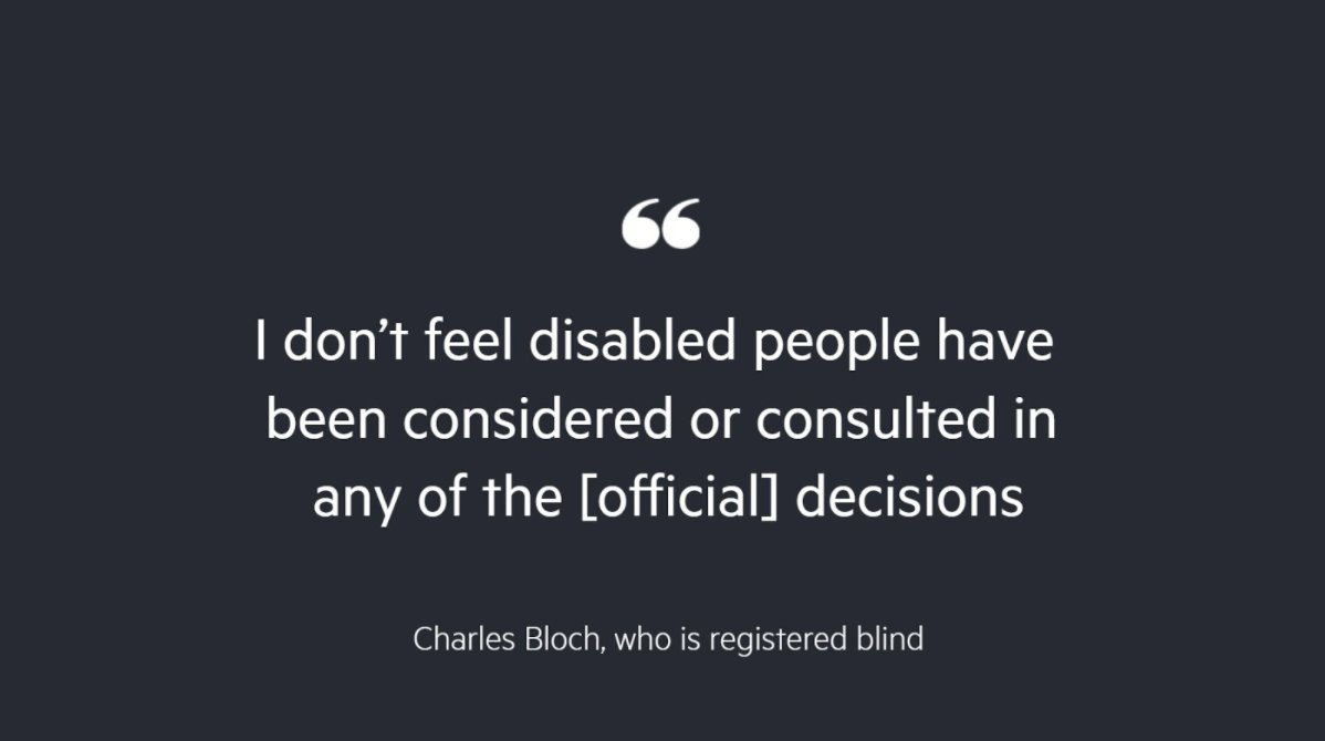 Campaigners said that although some people had been moved up the vaccine priority list, the government had still not included those with mild or moderate learning disabilities, who are at equal risk of dying from Covid-19  https://www.ft.com/content/bc616b88-0368-43e9-94b7-a715ef456685
