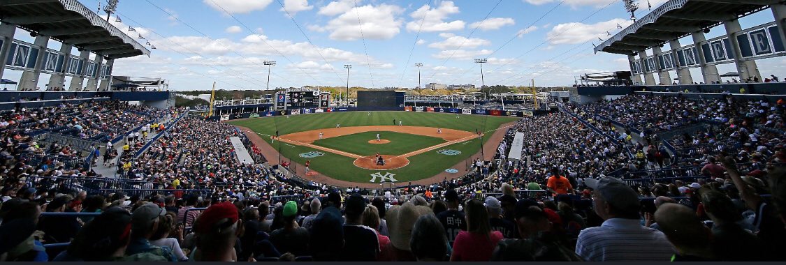 cobyfields8's tweet image. It is 2021 MLB Spring Training @Yankees @GMSField