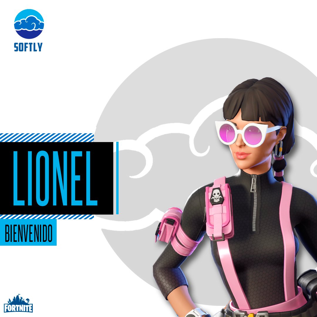 Softly_team's tweet photo. Bienvenido Lionel a Softly Fortnite 

#SofltyUp #Fortnite #GomexImport https://t.co/Mu8fu8OVqa