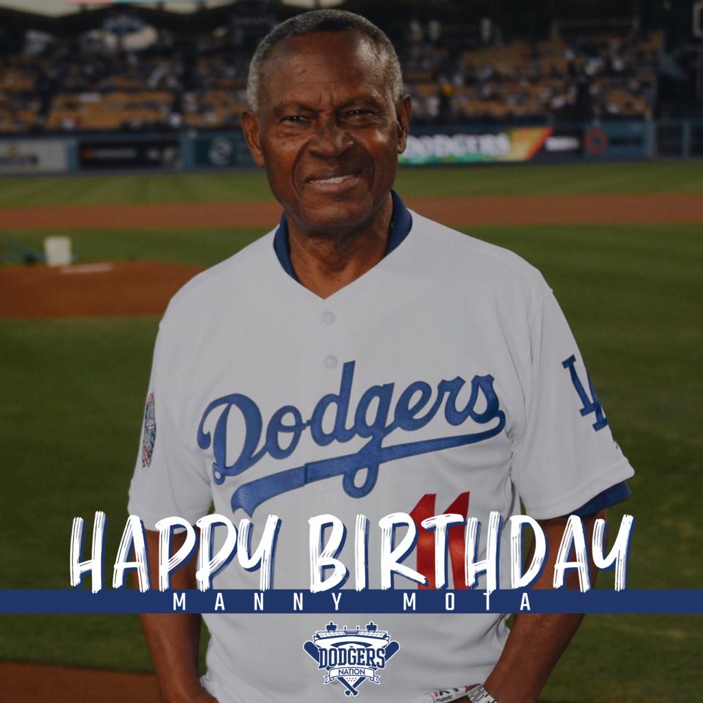 Happy Birthday, Manny Mota! 
