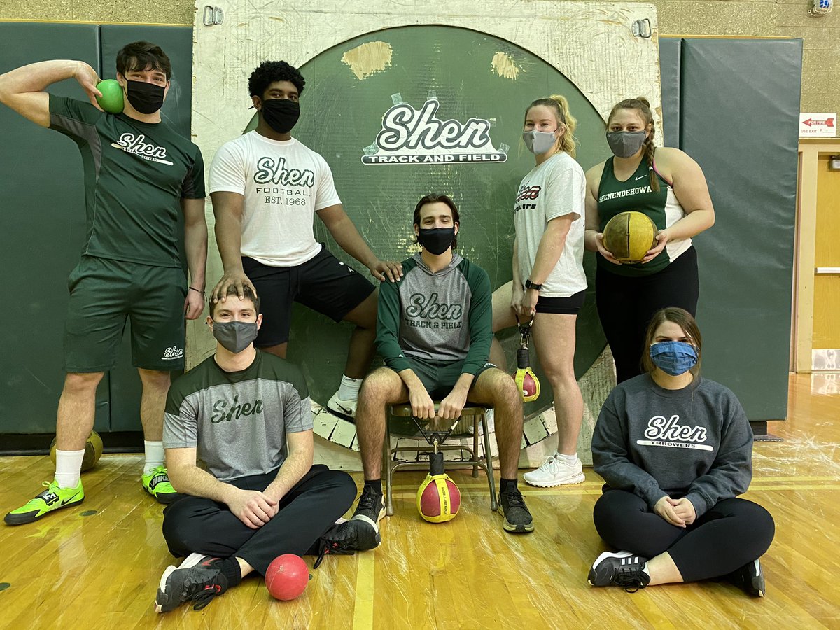 Stay tuned for our senior athlete profiles as we head into our last week of a strange indoor season. Never even got to compete against anyone in our league. We made the most of some inter squad comps, and had some fun. Nothing but respect for this crew! <a href="/ShenAthletics/">ShenAthletics</a>