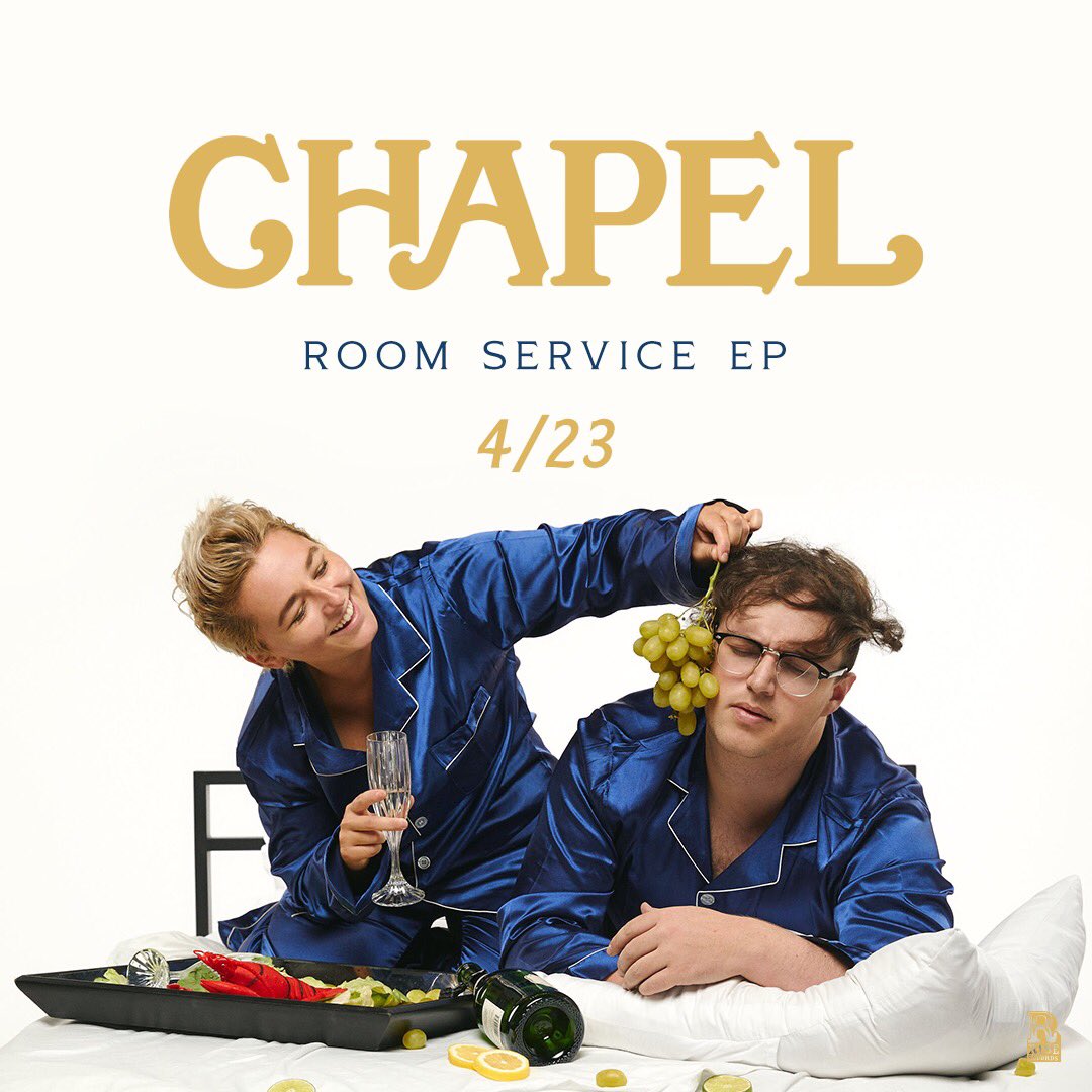 Who's ready for <a href="/ChapelUSA/">CHAPEL</a>’s new EP 'Room Service'? Pre-order now at riserecords.lnk.to/roomservice
