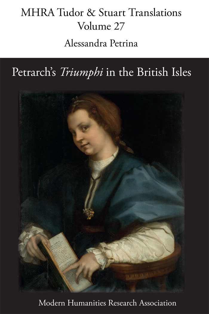 coming hard on the heels of Alessandra Petrina's superb Petrarch