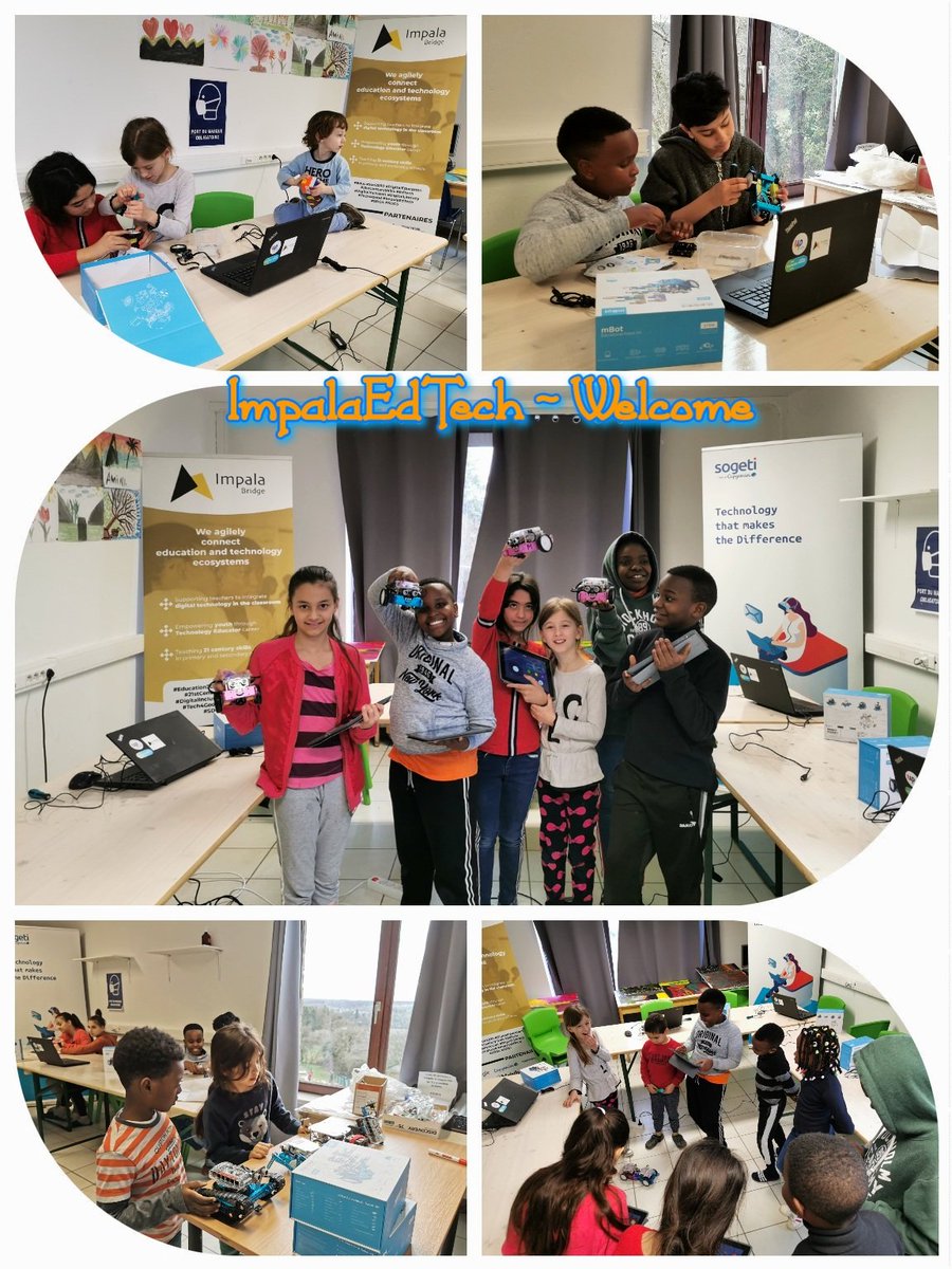 ImpalaBridge's tweet image. #ImpalaEdTech - Welcome 👩🏾‍💻🇧🇪, initiative supported by @EngieBelgium #Power2Act program, to develop #21stCenturySkills of vulnerable youth with #coding &amp;amp; #robotics , in @CroixRougeBE /@FedasilBelgium refugees centers

#ShapeTheFuture #LeaveNoOneBehind 🤝 

@SammyMahdi @UNHCRBelgie