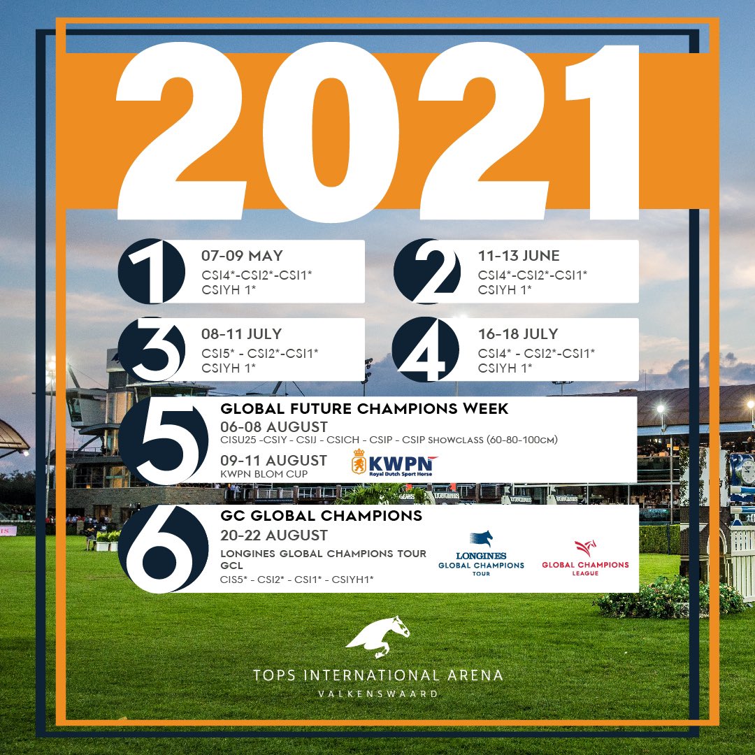 TopsIntArena's tweet image. ⭐️⭐️ UPDATED 2021 CALENDAR ⭐️⭐️ 

We can’t wait to see you all in May! 🤩