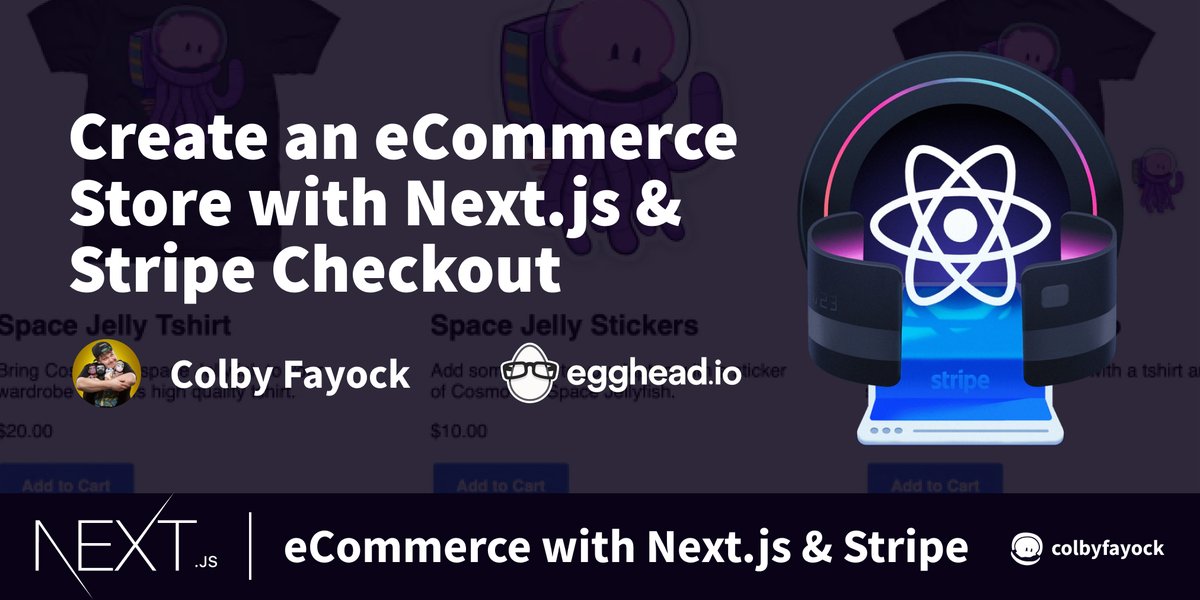 Next.js is a flexible framework that gives you as a developer a lot of power over creating great experiences on the web.Want to dive more into Next.js & React?Check out my  @eggheadio course:Create an eCommerce Store with Next.js and Stripe Checkout https://egghead.io/projects/create-an-ecommerce-store-with-next-js-and-stripe-checkout?af=atzgap