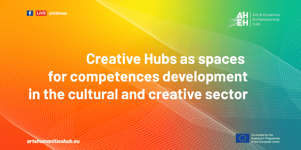 OTT_Thrive's tweet photo. Check out this @AHEHUB event on 9th March : Creative Hubs as spaces for competences development in the cultural and creative sector. Exploring learning programs &amp; cooperation between European Creative Hubs &amp; educational institutions. https://t.co/4U8QIfMwvP
#LiveEvent https://t.co/S5oVcCxeeH