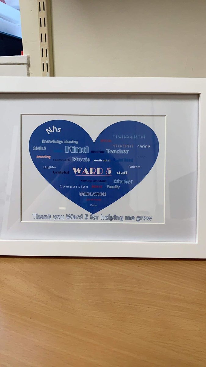 This brought a huge smile to my face this morning. We received this from a Student nurse on her last day. A huge thank you to all the student nurses finishing up today you’s have all been amazing. 🌈 <a href="/Livvylives72/">OliviaRobertson</a> <a href="/KimMacpherson8/">Kim Macpherson</a> <a href="/michelleWil67/">michelle williamson</a>