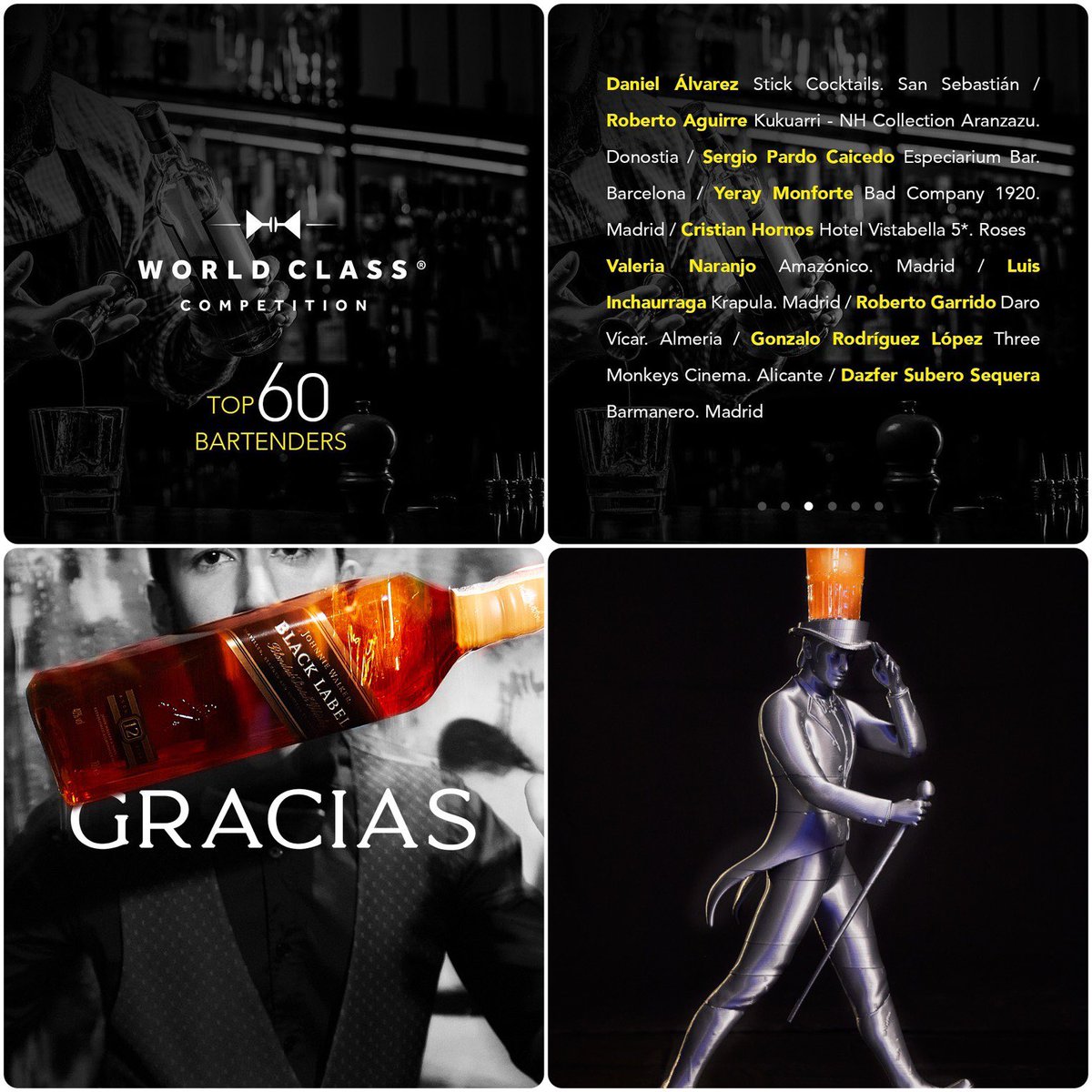 Gracias <a href="/WorldClassSpain/">World Class España</a> , por darme la oportunidad Top60 Nacional. Vamos a por la próxima fase, Top20 allá vamos!! 🚶

#worldclass2021
#worldclassspain2021
#elcaminante
#robertogarrido
#BlackLabel
#Johnniewalker
#daroalmeria
#cocktails
#inspiration
#almeria