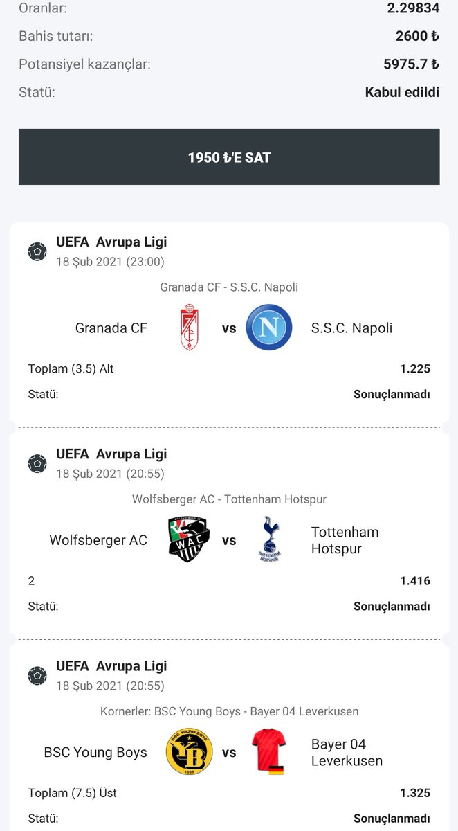 Günün Kasa Kuponu 🍀