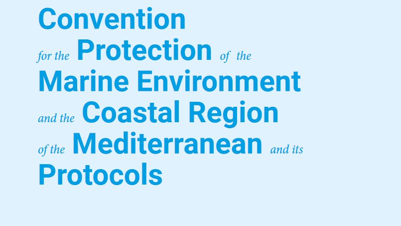 The #BarcelonaConvention was signed 45 years ago following the adoption of <a href="/UNEPMAPNews/">Mediterranean Action Plan (MAP)</a>.

The Convention and its 7 Protocols have filled a regional regulatory void in the protection of the #Mediterranean marine and coastal environment.

🔗unep.org/unepmap/who-we…